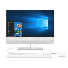 Моноблок HP Pavilion 24-xa0013ur, 23.8&quot;, Intel Core i5 8400T, 8Гб, 1000Гб, 128Гб SSD, NVIDIA GeForce GTX 1050 - 4096 Мб, Windows 10, белый [4ub59ea]