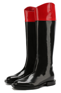 Кожаные сапоги Alexander McQueen