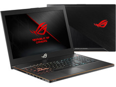 Ноутбук ASUS ROG GU501GM-GZ043T Black Metal 90NR00F2-M01500 (Intel Core i7-8750H 2.2 GHz/16384Mb/1000Gb+128Gb SSD/nVidia GeForce GTX1060 6144Mb/Wi-Fi/Bluetooth/Cam/15.6/1920x1080/Windows 10 Home 64-bit)