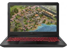Ноутбук ASUS ROG FX504GE-E4264T Gun Metal 90NR00I2-M04210 (Intel Core i5-8300H 2.3 GHz/8192Mb/1000Gb+128Gb SSD/nVidia GeForce GTX 1050Ti 4096Mb/Wi-Fi/Bluetooth/Cam/15.6/1920x1080/Windows 10 Home 64-bit)