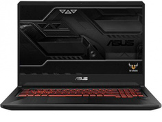 Ноутбук ASUS ROG FX705GD-EW081 Black 90NR0112-M01660 (Intel Core i5-8300H 2.3 GHz/8192Mb/1000Gb+128Gb SSD/nVidia GeForce GTX 1050 4096Mb/Wi-Fi/Bluetooth/Cam/17.3/1920x1080/DOS)