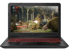 Ноутбук ASUS ROG FX504GD-E41071 Black 90NR00J3-M18960 (Intel Core i5-8300H 2.3 GHz/8192Mb/256Gb SSD/nVidia GeForce GTX 1050 2048Mb/Wi-Fi/Bluetooth/Cam/15.6/1920x1080/DOS)