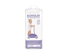 Подгузники LOVULAR Hot Wind L 9-14 кг 44 шт