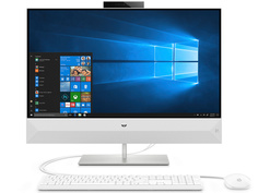 Моноблок HP Pavilion 27-xa0005ur Snowflake White 4XC13EA (Intel Core i3-8100T 3.1 GHz/4096Mb/1000Gb/Intel HD Graphics/Wi-Fi/Bluetooth/Cam/27.0/1920x1080/Windows 10 Home 64-bit)