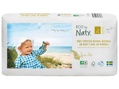 Подгузники Naty Eco 4 7-18кг 44шт