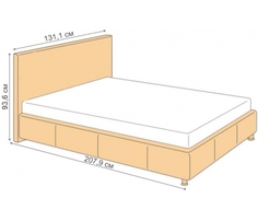 Кровать Anrex