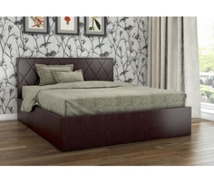Двуспальная кровать СМК-мебель
