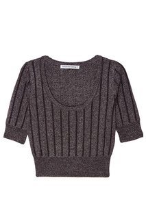 Трикотажный топ с люрексом Alexanderwang.T