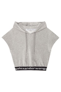 Кроп-топ с капюшоном Alexanderwang.T
