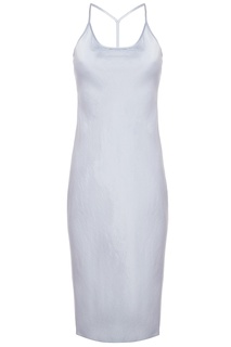 Перламутрово-серое платье Wash & Go Alexanderwang.T