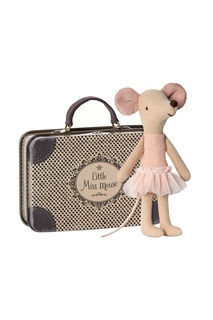 Игрушка-мышь с чемоданом Maileg