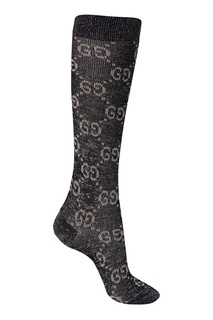 Гольфы с люрексом GG Gucci
