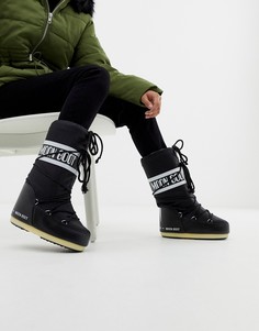 Черные зимние сапоги Moonboot - Черный
