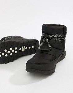Невысокие нейлоновые водонепроницаемые ботинки с подкладкой из микрофлиса Sorel Whitney - Черный
