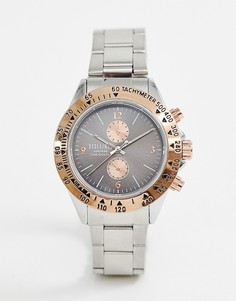 Наручные часы серебристого цвета с хронографом Reclaimed Vintage Inspired эксклюзивно для ASOS - Золотой