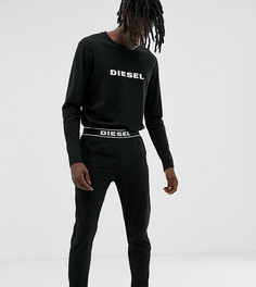 Черный пижамный комплект с логотипом Diesel - Черный