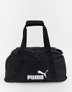 Черная спортивная сумка Puma Phase - Черный