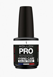 Гель-лак для ногтей Mollon Pro HYBRID CARE SALON TREND UV/LED 12 мл, №001