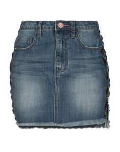 Джинсовая юбка ONE X Oneteaspoon