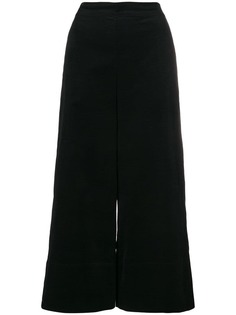 Stefano Mortari cropped wide-leg trousers