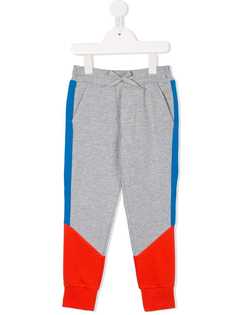 Kenzo Kids спортивные брюки дизайна колор-блок