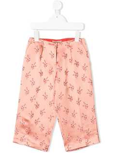 Hucklebones London укороченные брюки с цветочным узором