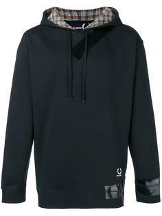 Raf Simons X Fred Perry толстовка с подкладкой в клетку