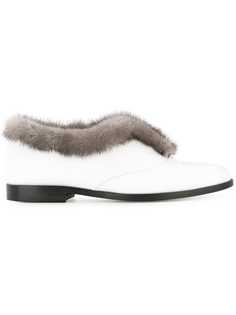 Rupert Sanderson fur lining loafers