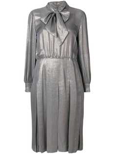 Nina Ricci Vintage платье с плиссированной юбкой
