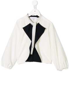 Señorita Lemoniez two tone blouse