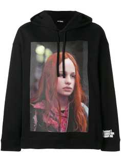 Raf Simons толстовка Christiane F. с капюшоном