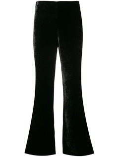 Vivetta бархатные брюки клеш Deakin