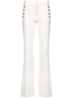 Derek Lam 10 Crosby брюки клеш с пуговицами в морском стиле