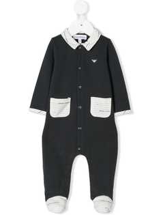 Emporio Armani Kids пижама с контрастными деталями