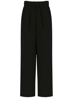 Egrey silk palazzo pants