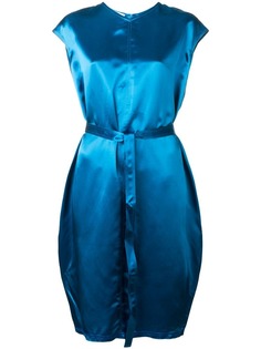 Helmut Lang платье без рукавов с поясом
