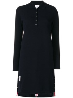 Thom Browne платье-поло с длинными рукавами