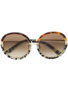 Calvin Klein 205W39nyc круглые солнцезащитные очки