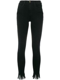 FRAME Le High Skinny Fringe trousers
