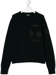 Dsquared2 Kids джемпер с вышивкой