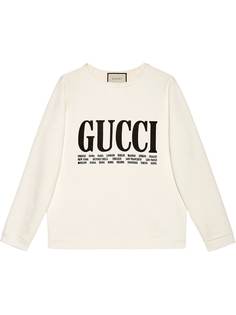 Gucci толстовка с принтом Gucci Cities