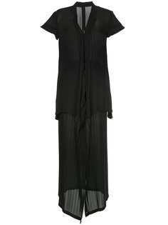Yohji Yamamoto Vintage прозрачный костюм с юбкой