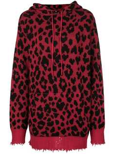 R13 толстовка с леопардовым принтом