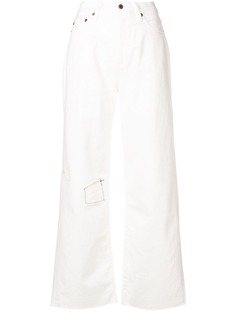 Simon Miller широкие джинсы с декоративной строчкой