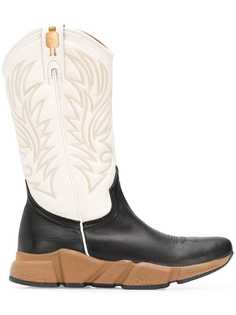 Texas Robot slip-on cowboy boots