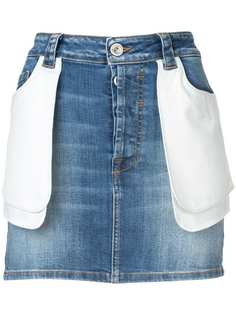 Unravel Project джинсовая юбка с накладными карманами