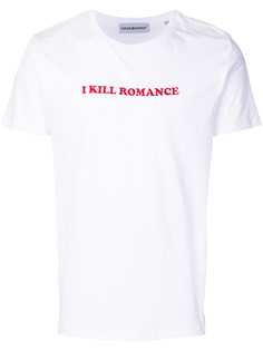 Nasaseasons футболка с вышивкой I Kill Romance