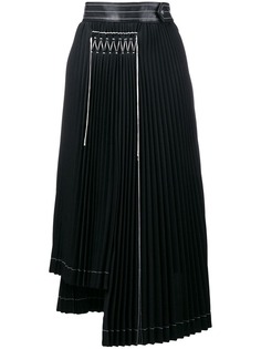 Helmut Lang плиссированная юбка