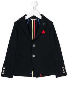 Manuel Ritz Kids пиджак с вышивкой