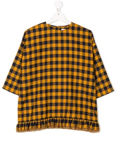 Touriste gingham check blouse